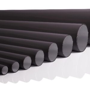 Black Aluminum Tube 14mm x 2.5