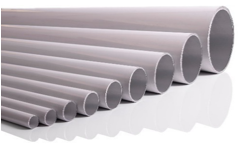 Gray Aluminum Tube