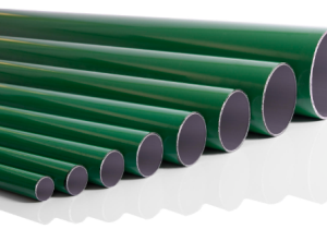Green Aluminum Tube