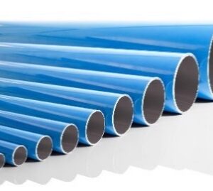 Light Blue Aluminum Tube