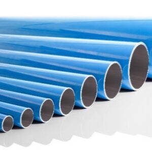 Light Blue Aluminum Tube
