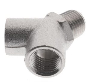 Wye Outlet 1/2" NPTF Male x 1/2" NPTF Female